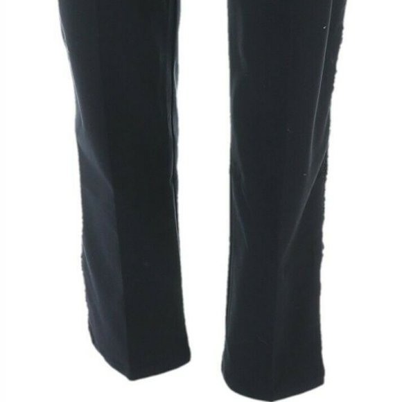 NWT ISAAC MIZRAHI STRETCH LACE TRIM PANTS 6T BLACK - Picture 3 of 11